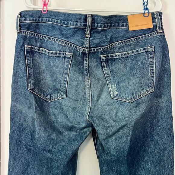 Citizens of Humanity premium vintage jeans size 28 button fly distressed - Picture 8 of 14
